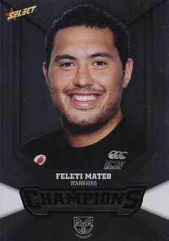 2011 NRL Champions - Silver Parallel #SP183 Feleti Mateo Front